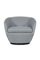 Gray Swivel Accent Chair | OROA Modern Tyson | Oroatrade.com