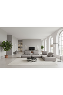 Gray Fabric 4-Piece Sectional Sofa | OROA Modern Nolden | Oroatrade.com