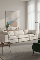 White Modular Sofa | OROA Modern Vicki