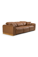 Brown Leather Recliner Sofa | OROA Modern Hagerty | Oroatrade.com