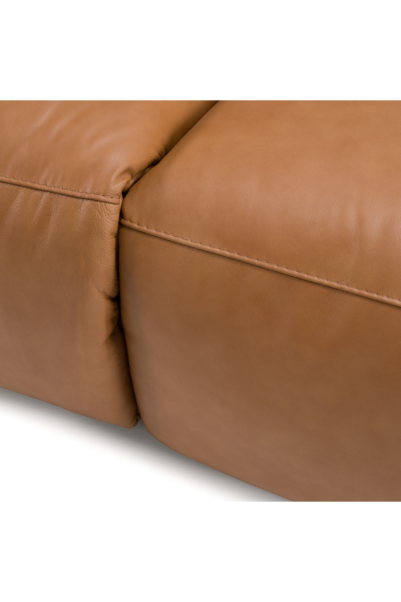 Brown Leather Recliner Sofa | OROA Modern Hagerty | Oroatrade.com