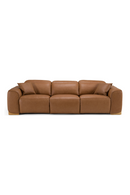 Brown Leather Recliner Sofa | OROA Modern Hagerty | Oroatrade.com