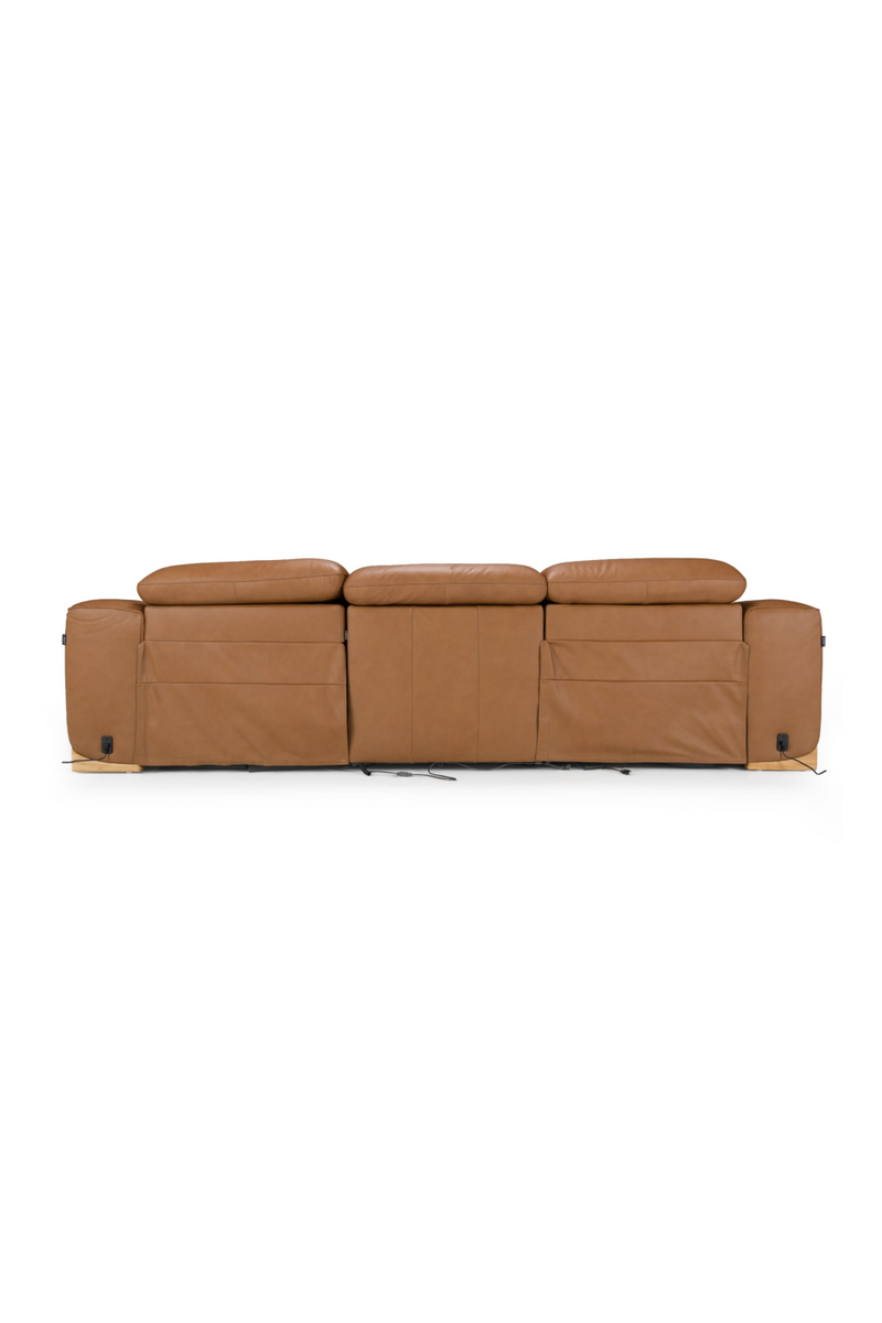 Brown Leather Recliner Sofa | OROA Modern Hagerty | Oroatrade.com