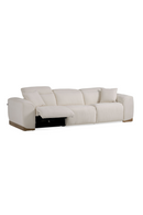 White Fabric Recliner Sofa | OROA Modern Hagerty | Oroatrade.com