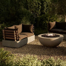 Concrete Outdoor Corner Sofa Set (2) | OROA Modern Garza