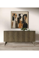 Wooden 3-Door Sideboard | OROA Modern Costello | Oroatrade.com