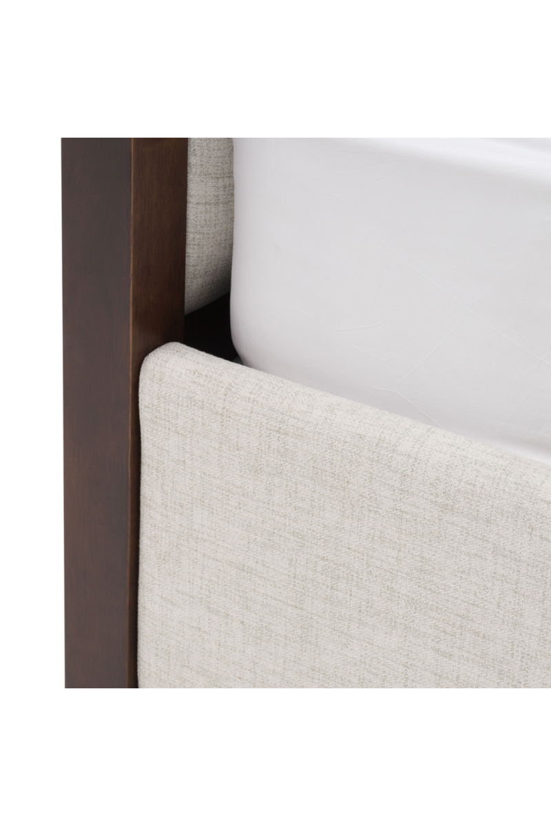 Brown Oak Canopy Bed | OROA Modern Manhattan | Oroatrade.com