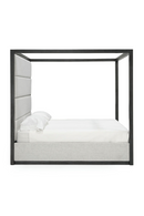Gray Canopy Queen Bed | OROA Modern Manhattan | Oroatrade.com