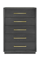 Wash Gray 5-Drawer Chest | OROA Modern Manhattan | Oroatrade.com