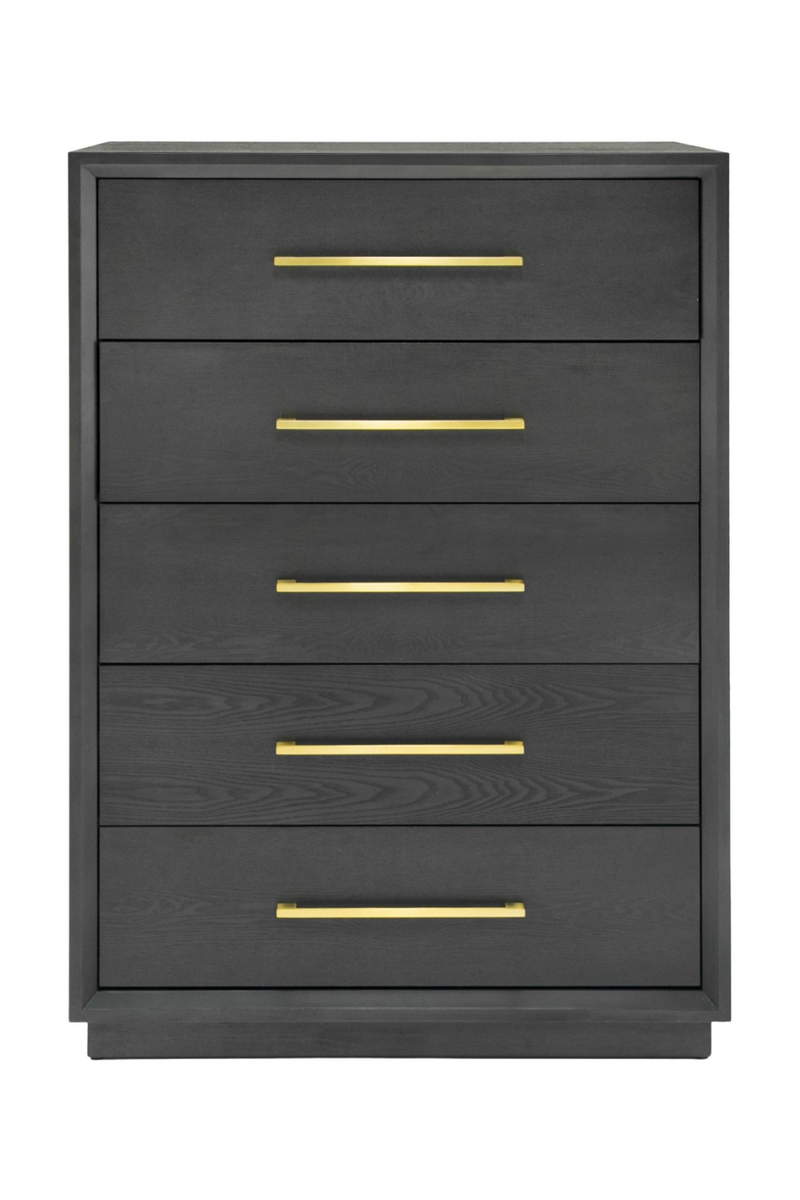 Wash Gray 5-Drawer Chest | OROA Modern Manhattan | Oroatrade.com