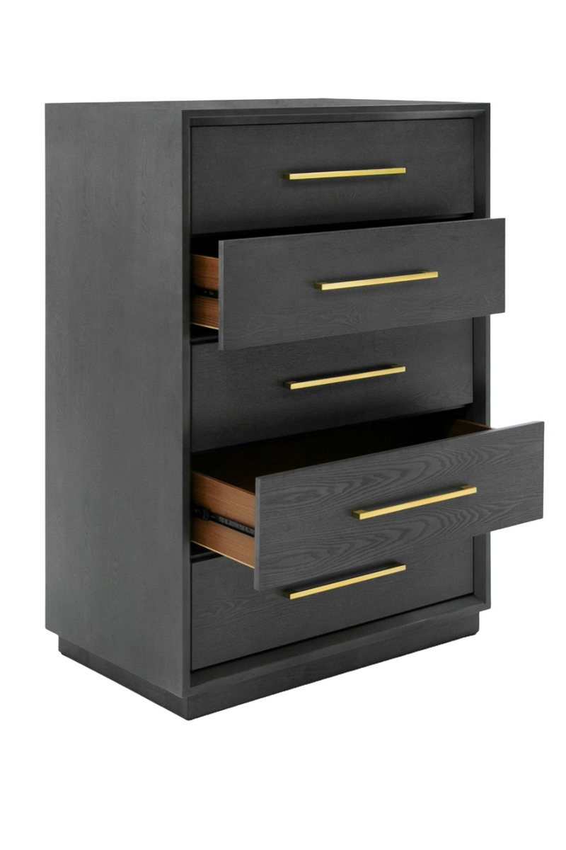 Wash Gray 5-Drawer Chest | OROA Modern Manhattan | Oroatrade.com