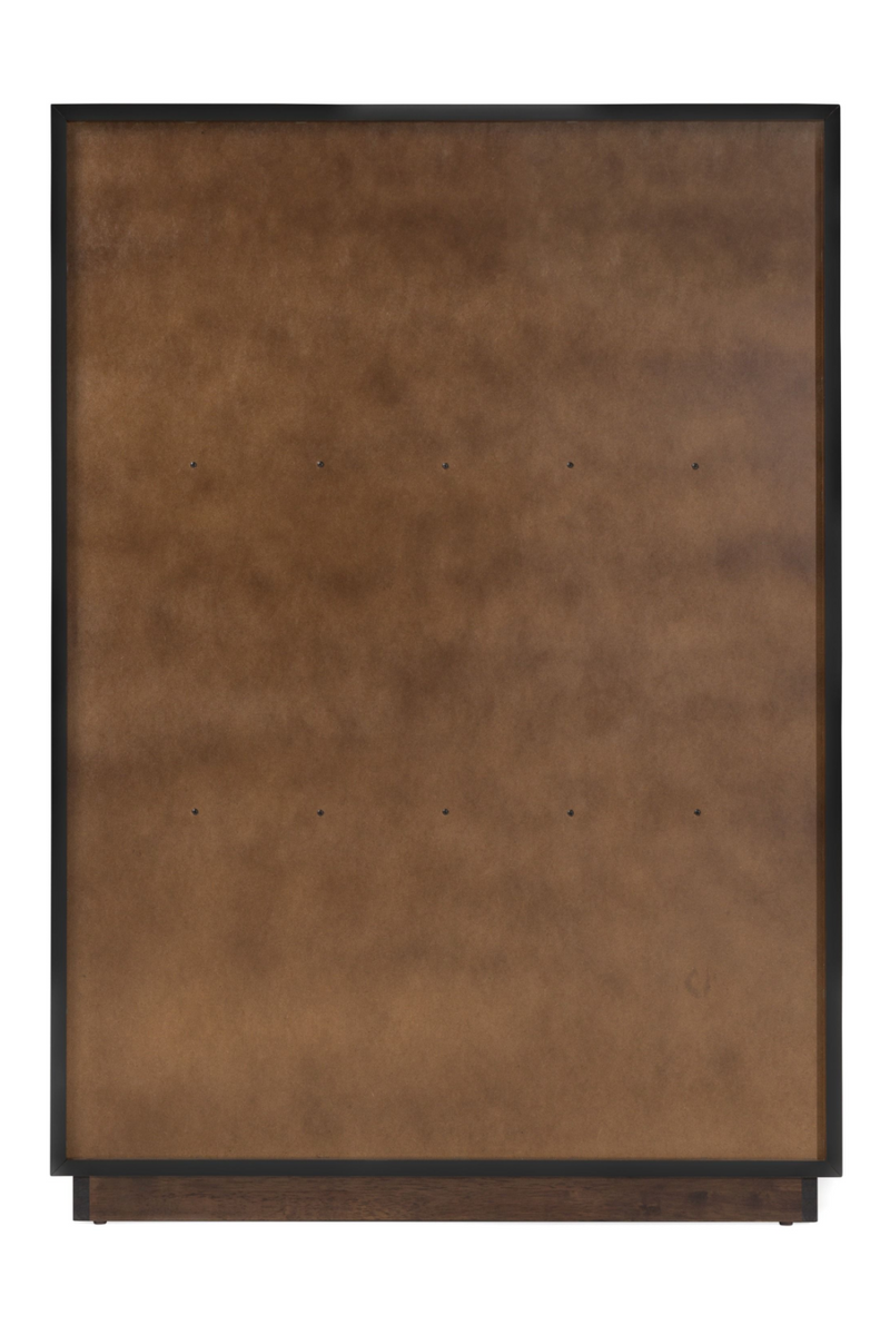 Brown Oak 5-Drawer Chest | OROA Modern Manhattan | Oroatrade.com