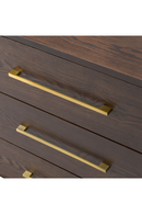 Brown Oak 6-Drawer Dresser | OROA Modern Manhattan | Oroatrade.com