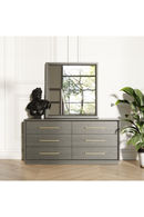 Wash Gray 6-Drawer Dresser | OROA Modern Manhattan | Oroatrade.com