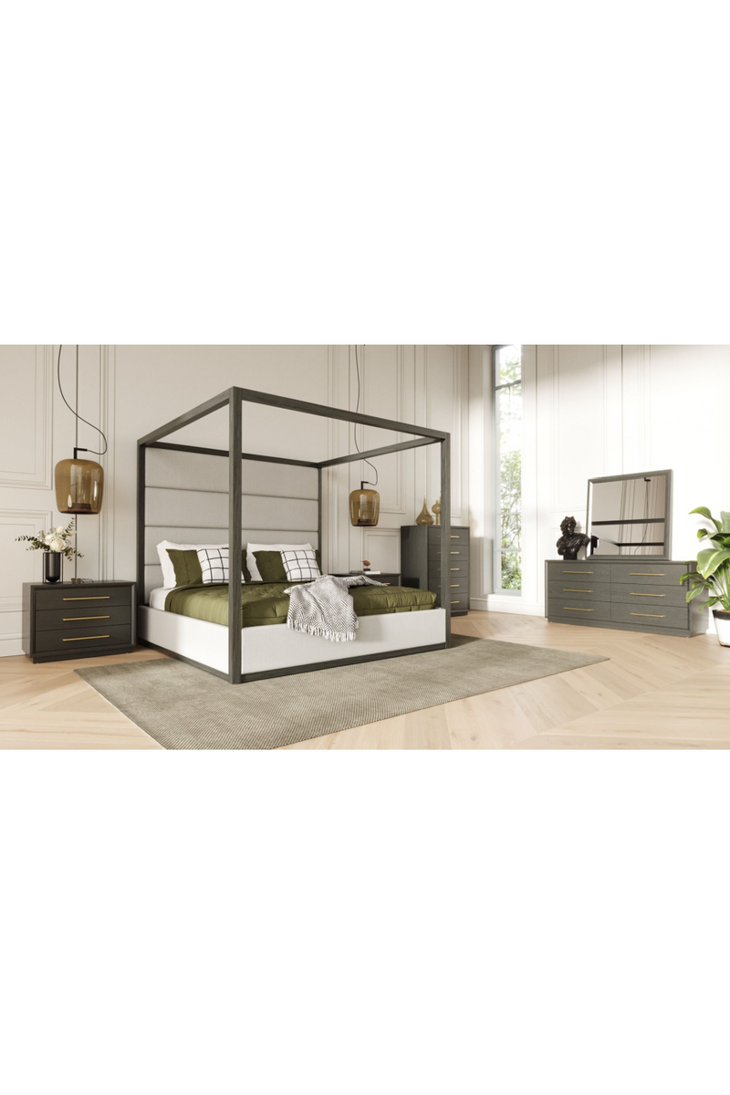 Wash Gray 6-Drawer Dresser | OROA Modern Manhattan | Oroatrade.com