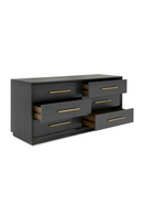 Wash Gray 6-Drawer Dresser | OROA Modern Manhattan | Oroatrade.com