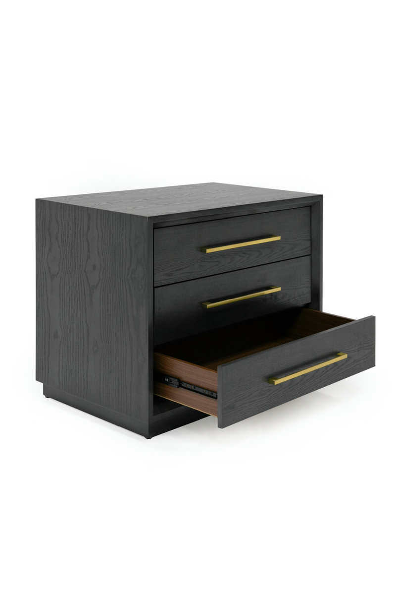 Wash Gray 2-Drawer Nightstand | OROA Modern Manhattan | Oroatrade.com