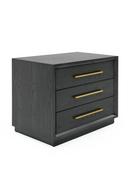 Wash Gray 2-Drawer Nightstand | OROA Modern Manhattan | Oroatrade.com