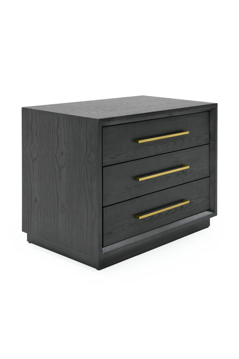 Wash Gray 2-Drawer Nightstand | OROA Modern Manhattan | Oroatrade.com