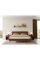 Walnut Veneer Bed | OROA Modern Nova | Oroatrade.com