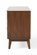 6-Drawer Walnut Veneer Dresser | OROA Modern Kamela | Oroatrade.com