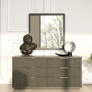 Gray Wash 6-Drawer Dresser | OROA Modern Santa Monica