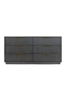 Gray Wash 6-Drawer Dresser | OROA Modern Santa Monica | Oroatrade.com