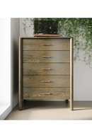 Solid Wood 5-Drawer Chest | OROA Modern Carolina | Oroatrade.com