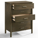 Solid Wood 5-Drawer Chest | OROA Modern Carolina | Oroatrade.com