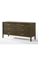 Solid Wood 6-Drawer Dresser | OROA Modern Carolina | Oroatrade.com