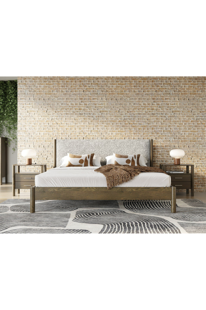 Solid Wood 2-Drawer Nightstand | OROA Modern Carolina | Oroatrade.com