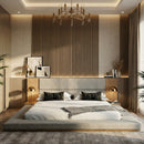 Natural Oak Queen Bed | OROA Modern Jagger