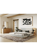 Natural Oak Queen Bed | OROA Modern Jagger | Oroatrade.com