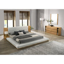 Natural Oak Queen Bed | OROA Modern Jagger
