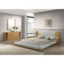 Natural Oak Queen Bed | OROA Modern Jagger