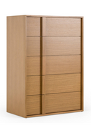 Warm Oak 5-Drawer Chest | OROA Modern Berlin | Oroatrade.com