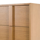 Warm Oak 5-Drawer Chest | OROA Modern Berlin | Oroatrade.com