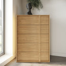 Warm Oak 5-Drawer Chest | OROA Modern Berlin | Oroatrade.com