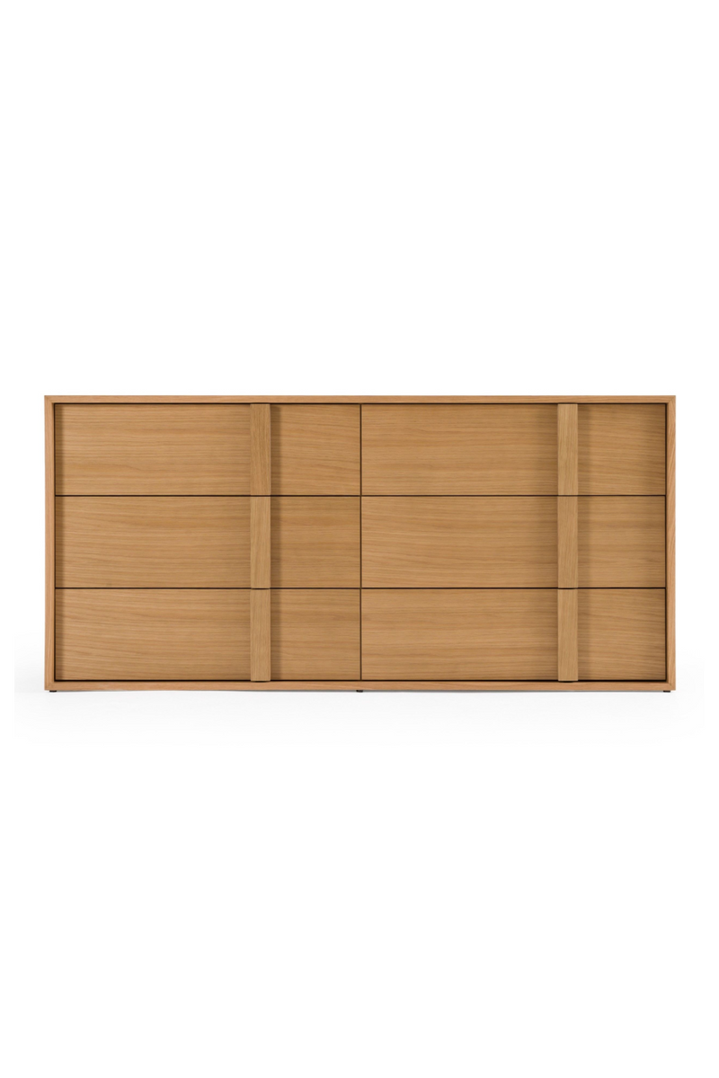 Warm Oak 5-Drawer Dresser | OROA Modern Berlin | Oroatrade.com