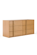 Warm Oak 5-Drawer Dresser | OROA Modern Berlin | Oroatrade.com