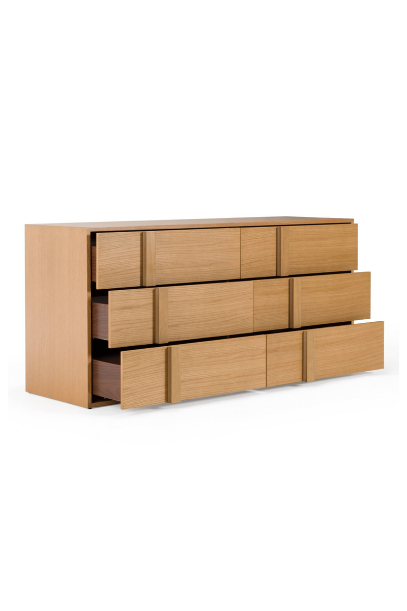 Warm Oak 5-Drawer Dresser | OROA Modern Berlin | Oroatrade.com