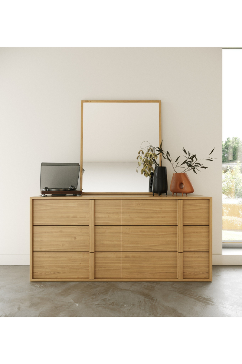 Warm Oak 5-Drawer Dresser | OROA Modern Berlin | Oroatrade.com