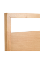 Natural Oak Minimalist Bed | OROA Modern Berlin | Oroatrade.com