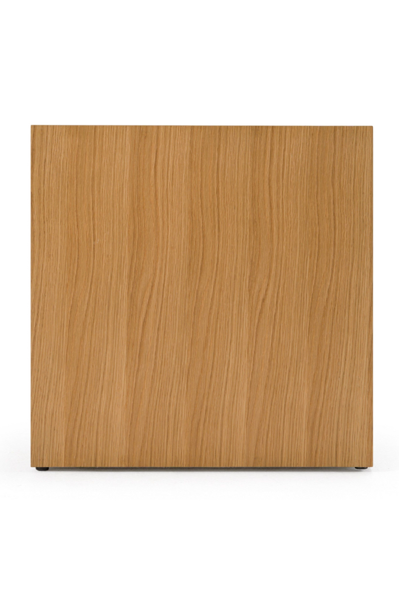 Warm Oak 2-Drawer Nightstand | OROA Modern Berlin | Oroatrade.com