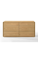 Solid Wood 6-Drawer Dresser | OROA Modern Dustin | Oroatrade.com