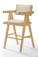 Solid Wood Counter Stools (2) | OROA Modern Fern | Oroatrade.com