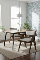 Solid Wood Dining Chairs (2) | OROA Modern Fern | Oroatrade.com