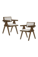 Solid Wood Dining Chairs (2) | OROA Modern Fern | Oroatrade.com