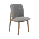 Gray Fabric Dining Chairs (2) | OROA Modern Costello