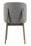 Gray Fabric Dining Chairs (2) | OROA Modern Costello | Oroatrade.com